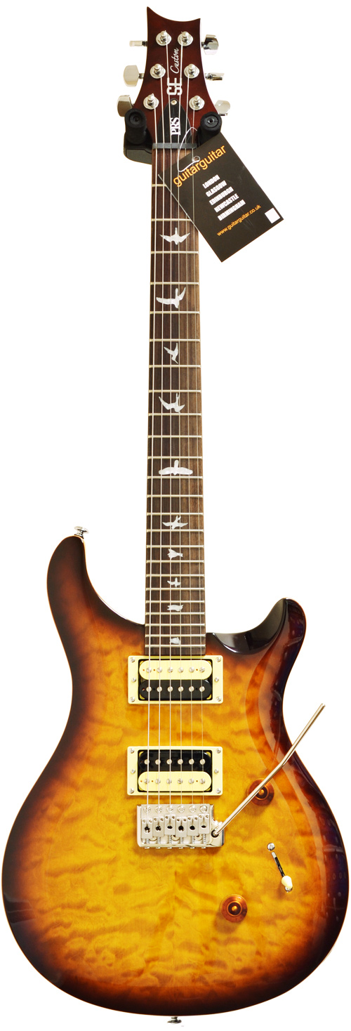 PRS SE Custom 24 Quilt Top Tobacco Sunburst