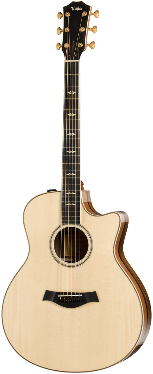 Taylor 2013 Spring LTD 616ce-LTD Ebony/European Spruce