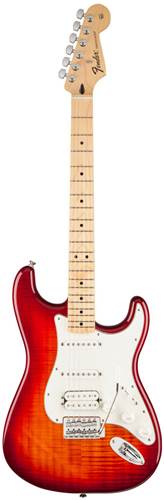 Fender Standard Stratocaster HSS Plus Top MN Aged Cherry Burst