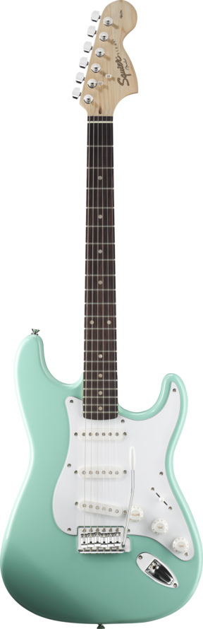 Squier Affinity Strat RW Surf Green