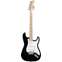 Squier Affinity Strat Black Maple Fingerboard Front View
