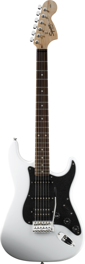 Squier Affinity Fat Strat HSS RW Olympic White 