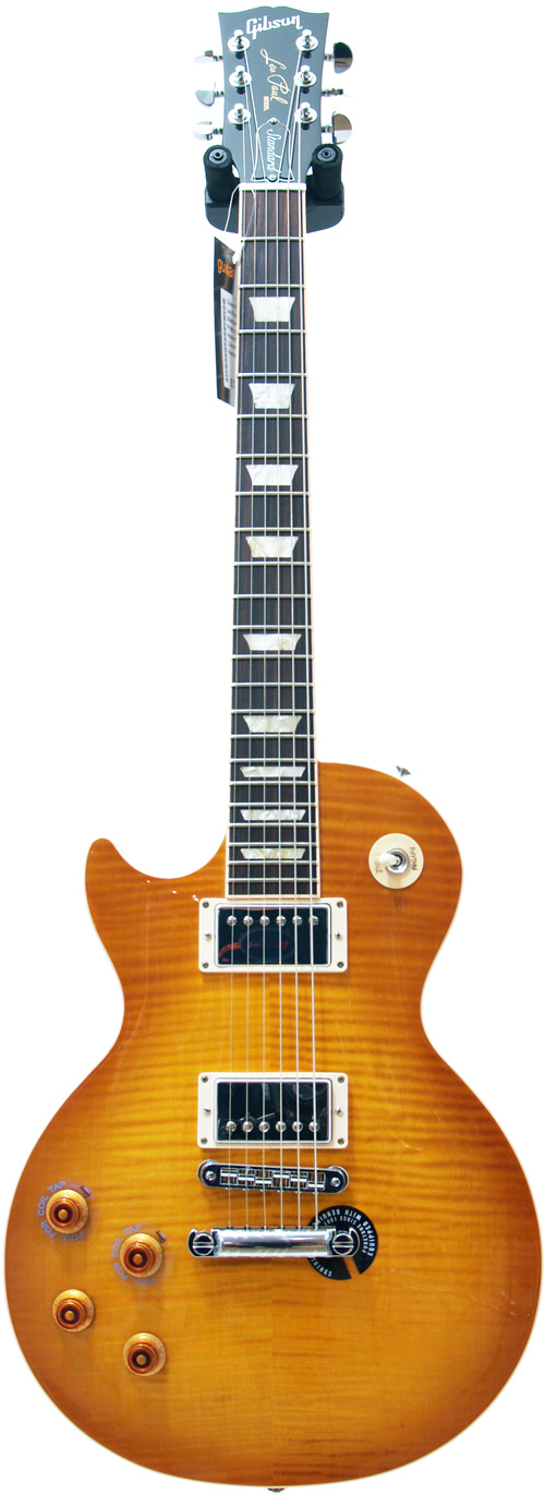 Gibson Les Paul Standard Premium Plus Honeyburst LH Chrome Hardware #117220639