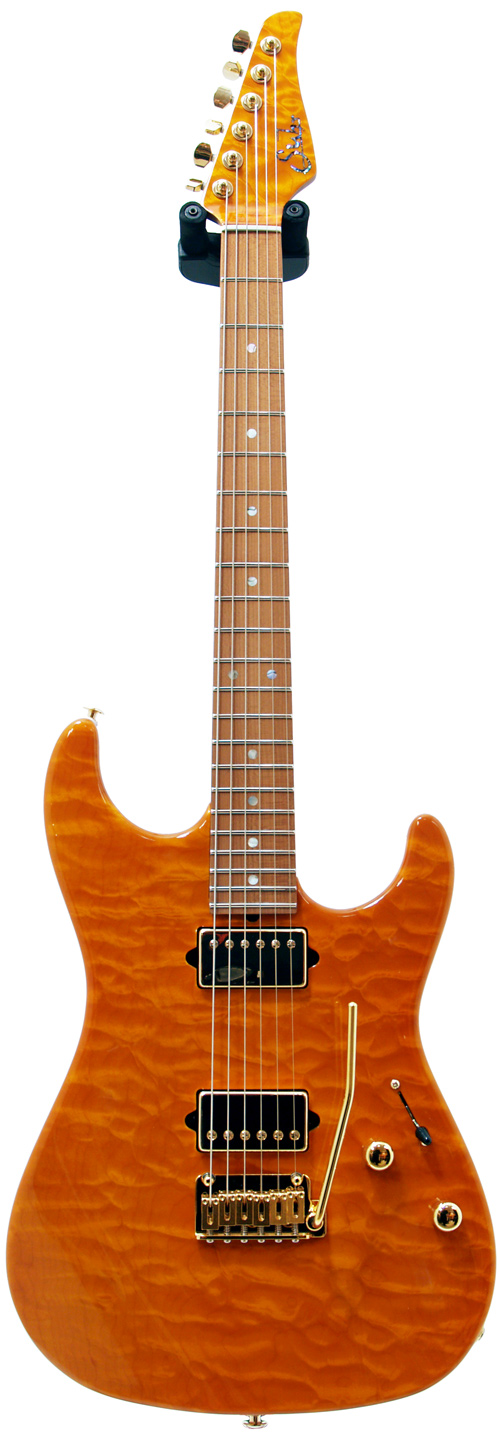 Suhr GuitarGuitar Select #11 Standard One Piece Quilt Maple Roasted MN #17002