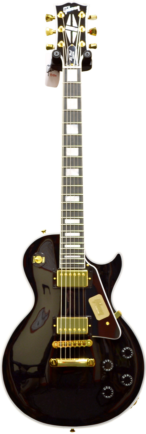 Gibson Custom Shop Les Paul Custom Ebony Gold Hardware