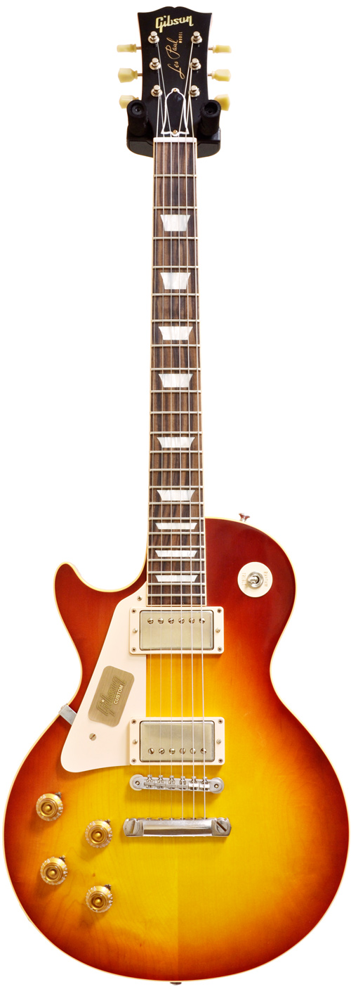 Gibson Custom Shop 58 Les Paul Plain Top VOS LH Washed Cherry NH  #821962