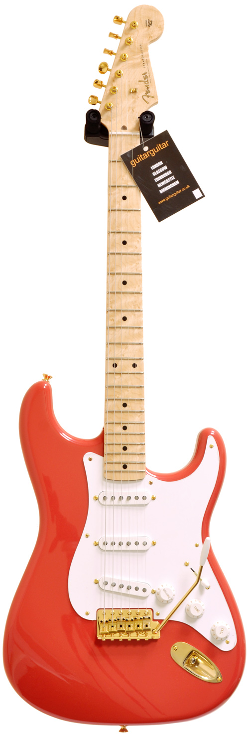 Fender Custom Shop 56 Strat NOS Fiesta Red Gold Hardware AA Birdseye R68470