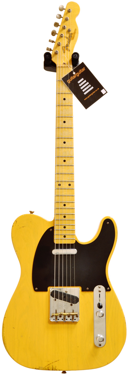 Fender Custom Shop 52 Tele Heavy Relic Butterscotch Blonde Twisted Tele Wiring MN #R12527