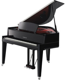 Yamaha N3 Avantgrand Hybrid Digital Piano Polished Ebony