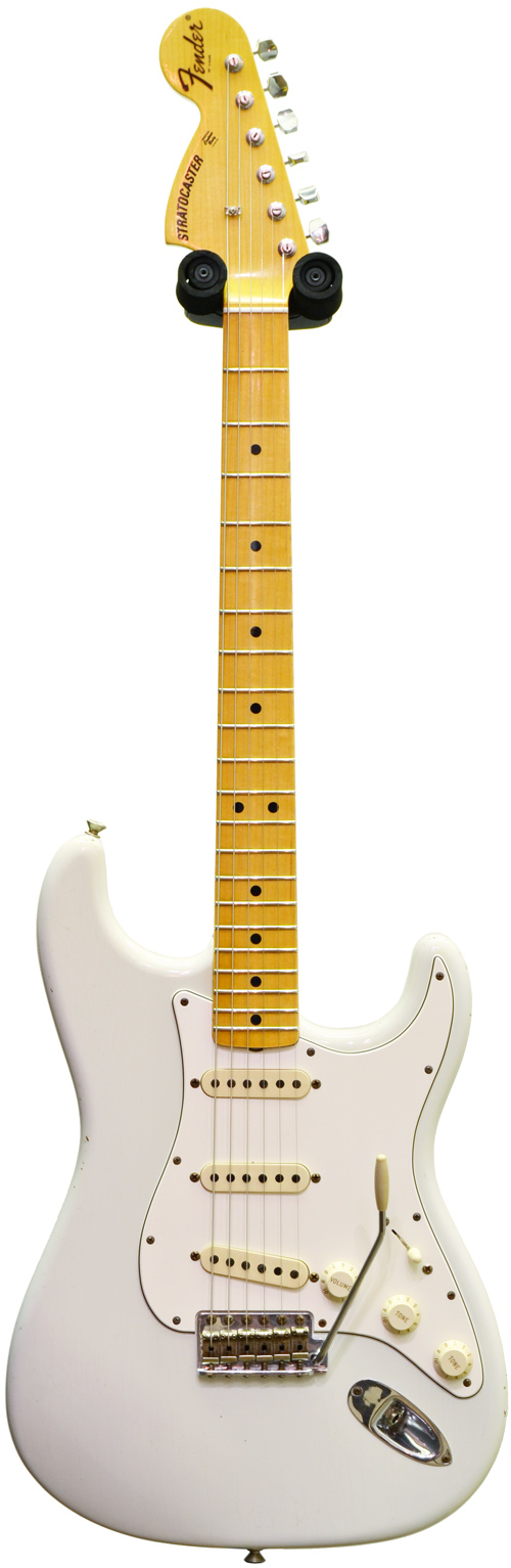Fender Custom Shop Limited 1969 Relic Strat Reverse Headstock Olympic White (2012) #CZ521058