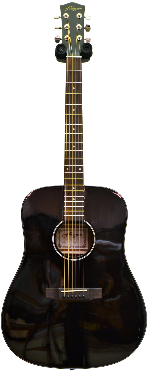 Finlayson D-1BG Dreadnought Mahogany/Spruce Black (Ex-Demo)
