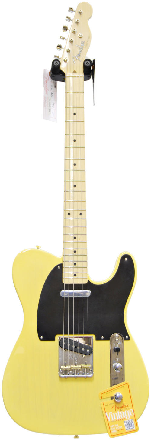 Fender 2012 American Vintage 52 Telecaster MN Butterscotch Blonde (Ex-Demo)