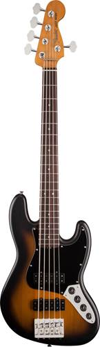 Fender Modern Player Jazz Bass V RW Satin 2 Colour Sunburst