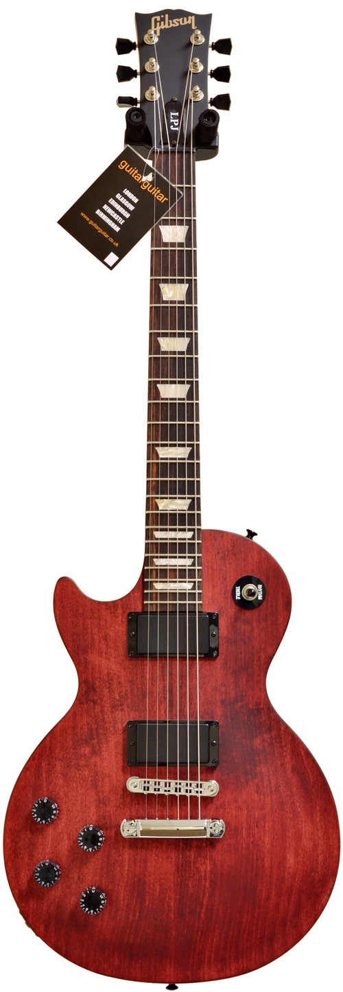 gibson lpj cherry low gloss satin