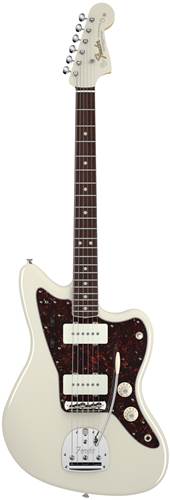 Fender American Vintage 65 Jazzmaster RW Olympic White w/ Matching Headstock