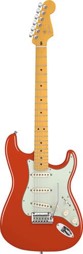 Fender American Deluxe Strat V-Neck MN Fiesta Red