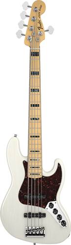Fender American Deluxe Jazz Bass V Ash MN White Blonde