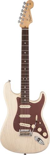Fender FSR American Stratocaster Rustic Ash RW Olympic White (2013)