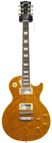 Gibson Les Paul Standard Premium Birdseye Trans Amber #112130358