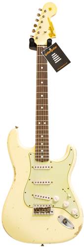 Fender Custom Shop 'The 66s' 66 Stratocaster Relic Vintage White RW #R74012