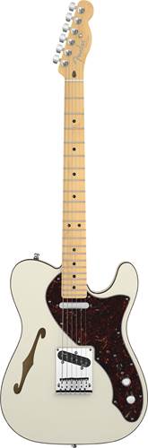 Fender American Deluxe Tele Thinline MN Olympic White