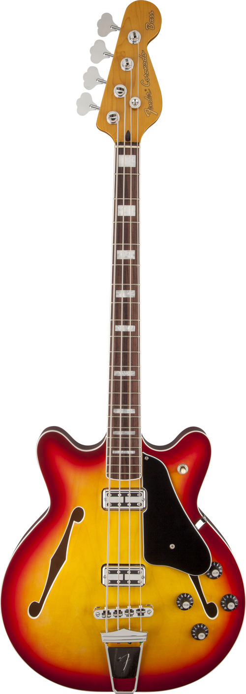 Fender Coronado Bass RW Aged Cherry Burst