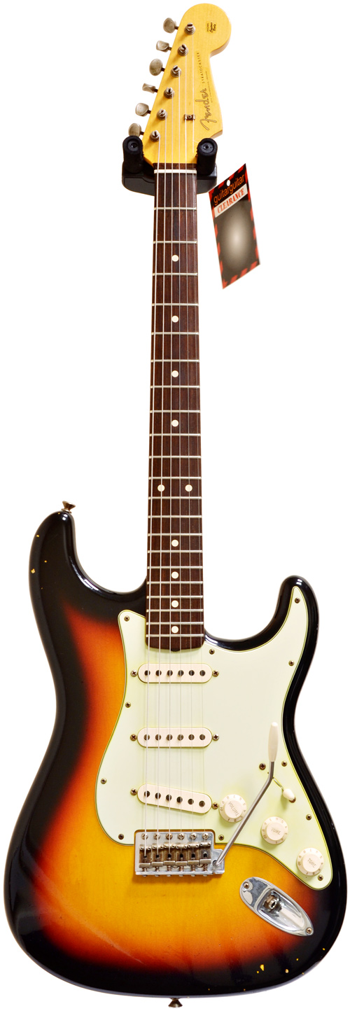 Fender Custom Shop 1960 Stratocaster Relic 3 Tone Sunburst #R60514 (Pre-Owned)