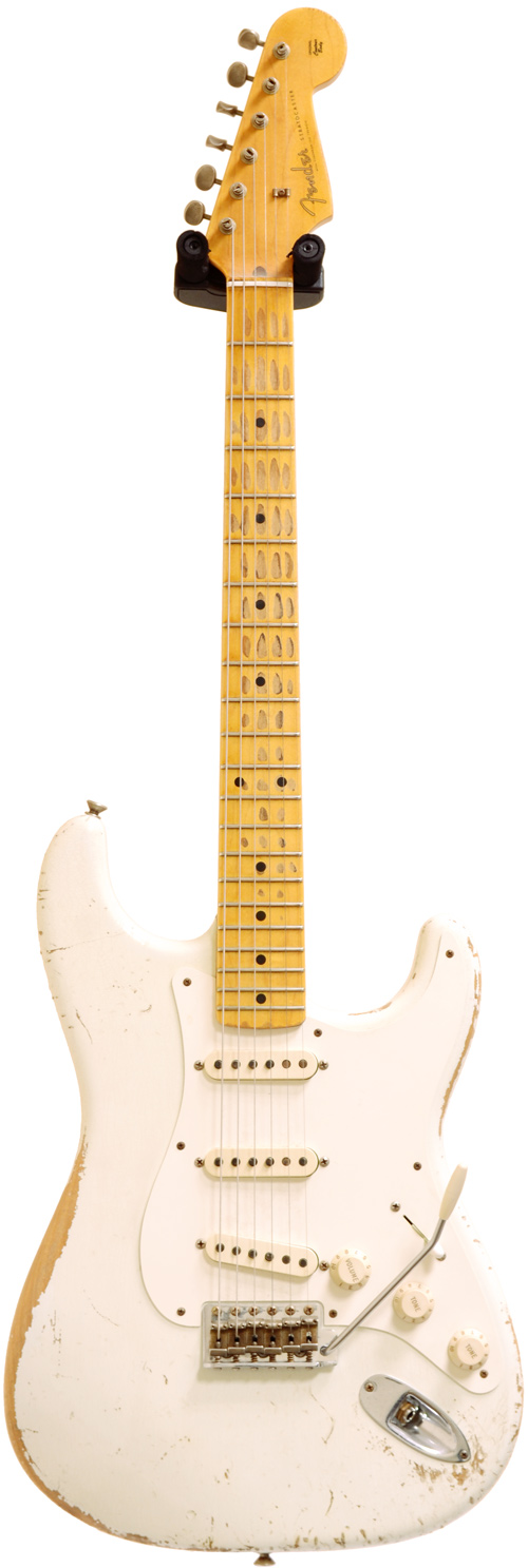 Fender 1957 Heavy Relic Strat Olympic White #R56487 (Pre-Owned)