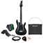 Ibanez GSA60-BKN Black with Blackstar ID:Core 10 Package Front View