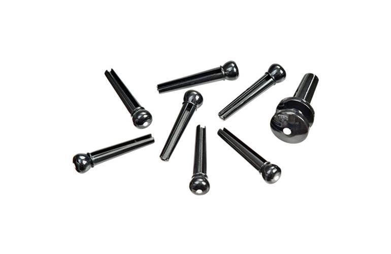 Planet Waves PWPS10 Plastic Bridge Pin Set Ebony Planet Waves PWPS10 Plastic Bridge Pin Set Ebony