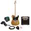 Squier Affinity Telecaster Butterscotch Blonde w/ Marshall MG10CF Package Front View