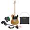 Squier Affinity Telecaster Butterscotch Blonde w/ Blackstar ID:Core 10 Package Front View