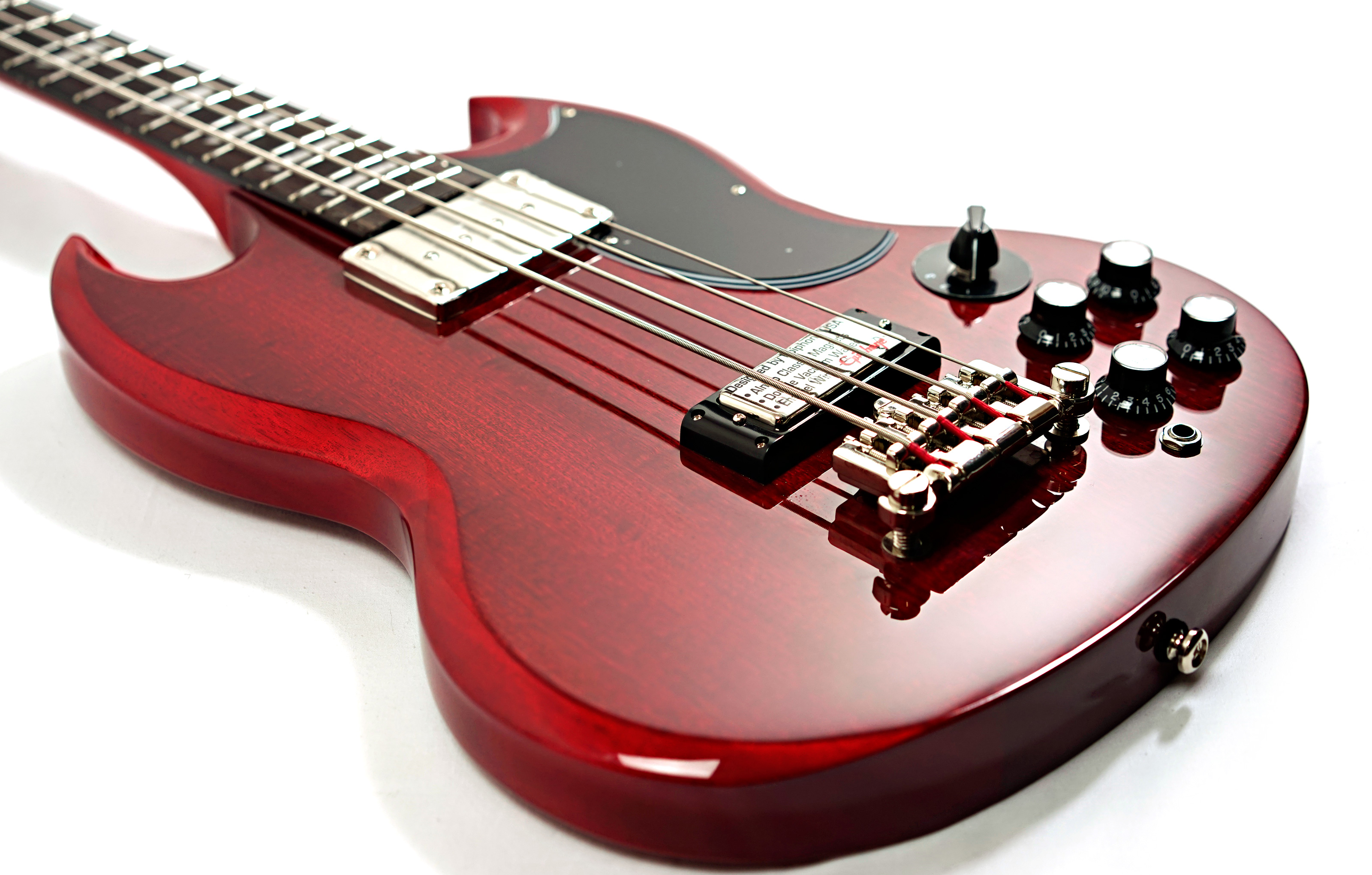 epiphone eb3 cherry