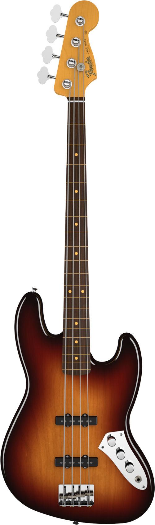 Fender Jaco Pastorius Jazz Fretless RW 3 Color Sunburst