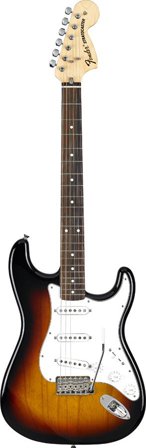 Fender Classic Strat 70s 3-tone Sunburst RW
