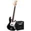Squier Start Playing Jazz Bass Rumble 15 Pack Black Front View