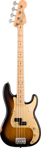 Fender Road Worn 50s P-Bass 2 Tone Sunburst MN