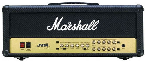 Marshall JVM210HCF 100 Watt Head 2 Channel Carbon Fibre Covering