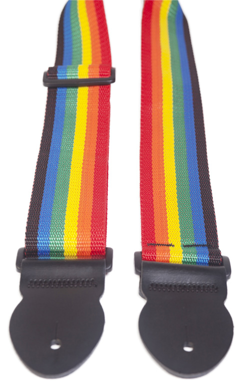 Leathergraft Webbing Strap Rainbow 000103