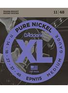 D'Addario EPN115 Pure Nickel Blues/Jazz Rock Electric 11-48