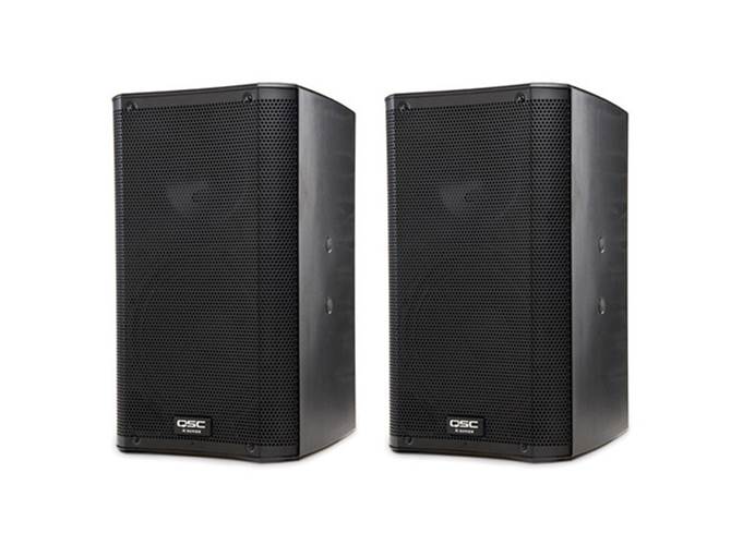 QSC K10 Active PA Speakers (Pair)