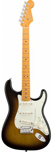 Fender American Deluxe Strat V-Neck MN 2 Tone Sunburst