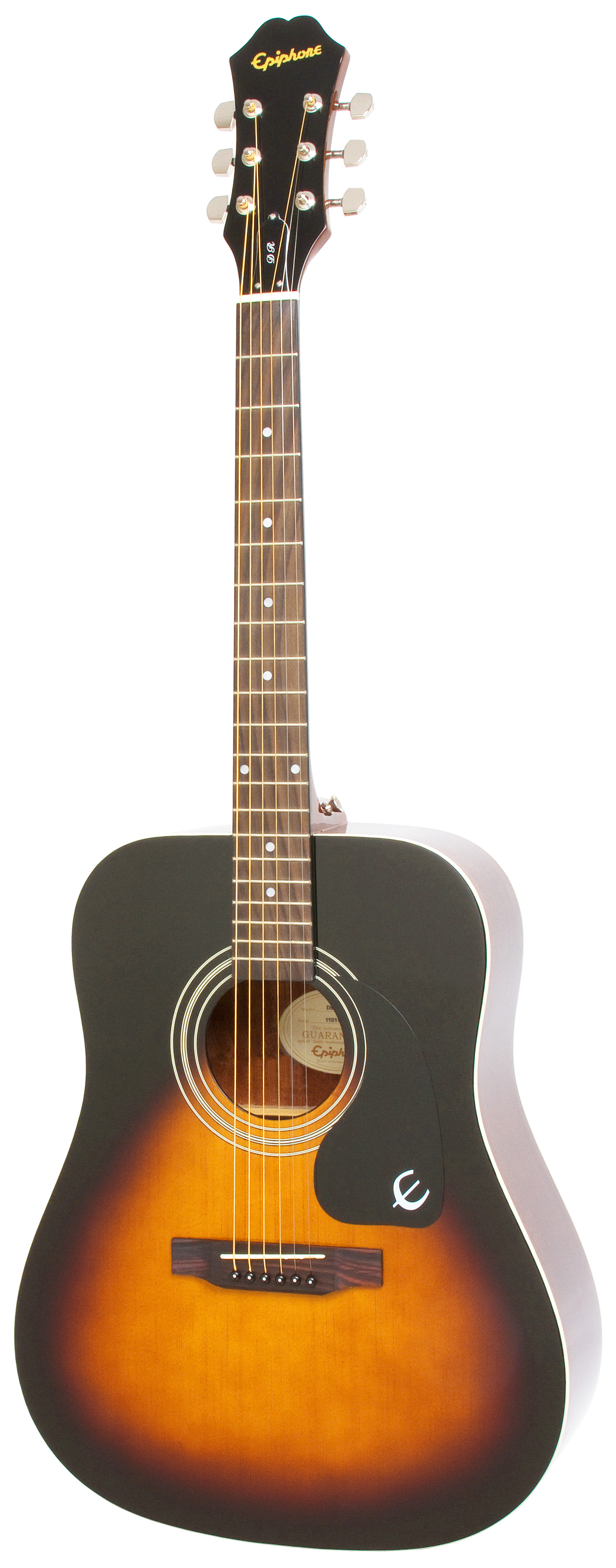 Epiphone DR-100 Vintage Sunburst Chrome Hardware