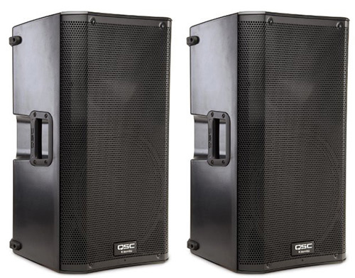QSC K12 Active PA Speakers (Pair)