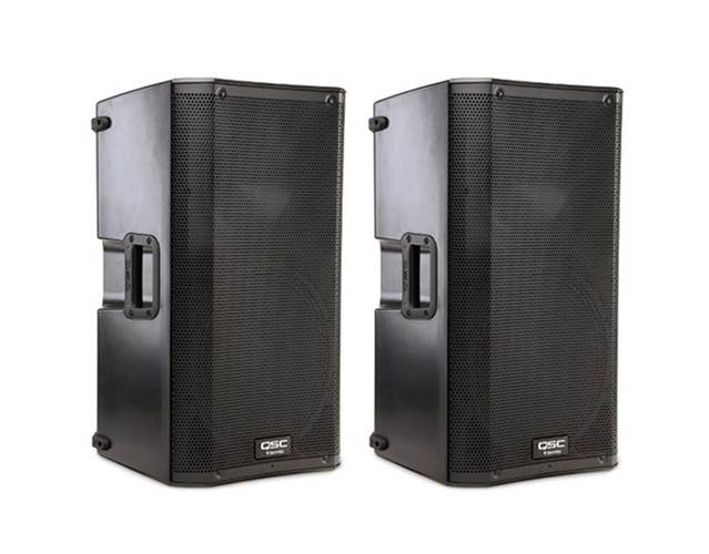 QSC K12 Active PA Speakers (Pair)