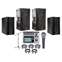 QSC K12 Speaker Bundle with twin KSUB, Touchmix 8 and Free SM58 Microphone Pack Front View