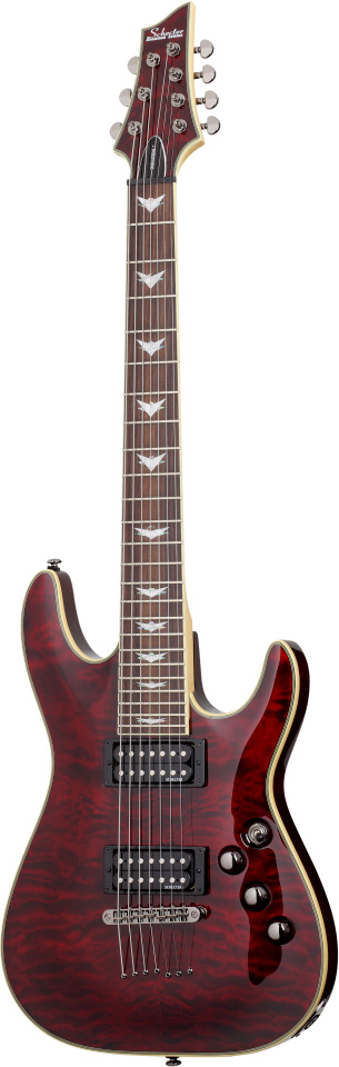 Schecter Omen Extreme-7 Black Cherry