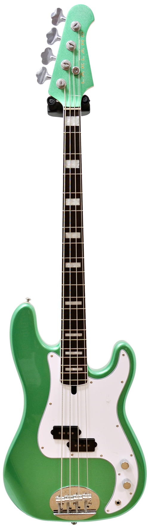 Lakland Ltd Ed Skyline 44-64 Vintage P Teal Green RW Matching Headstock