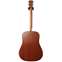 Martin DX1AEL Left Handed Fishman Sonitone Back View