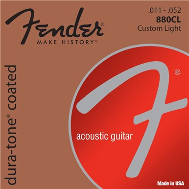 Fender 880CL 80 20 Acoustic Coated Strings 11 52 guitarguitar